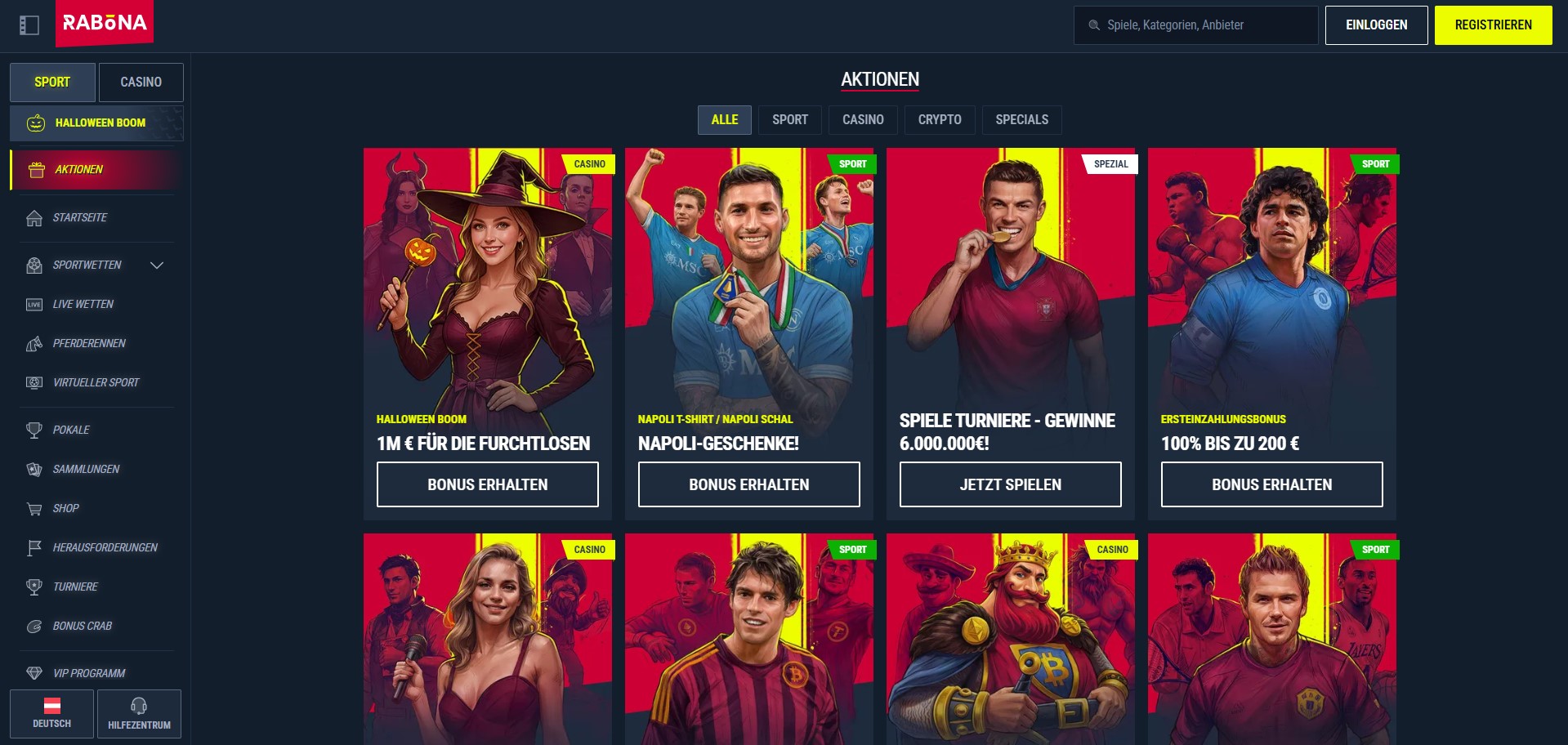 Rabona Offer