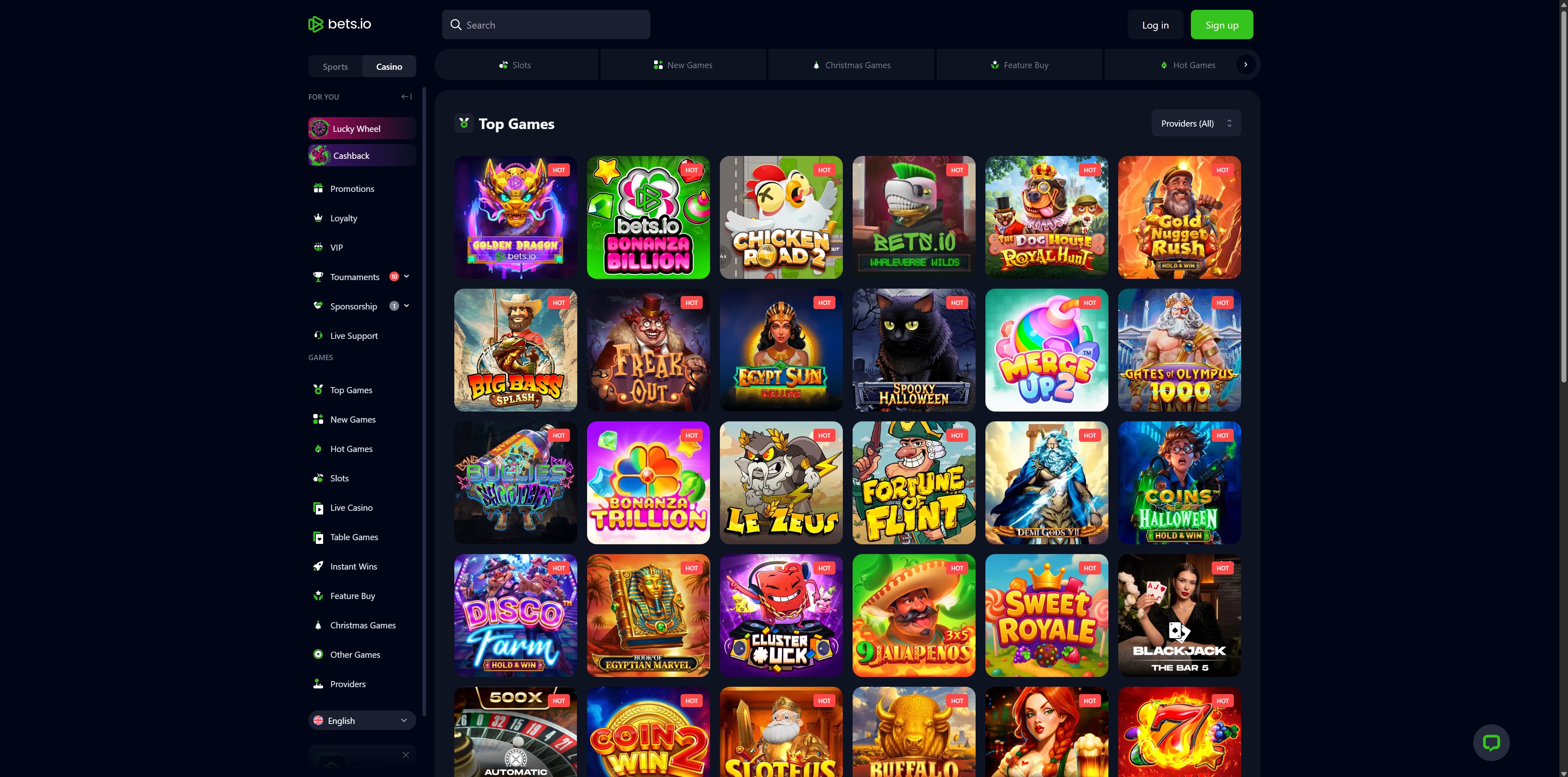 Bets.io Spiele
