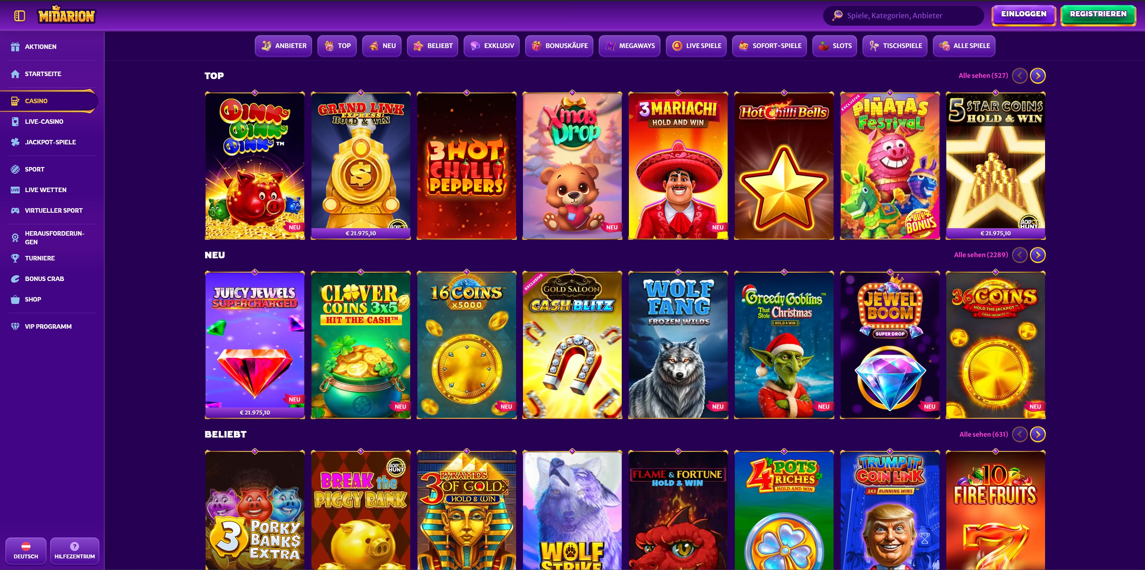Midarion Spiele